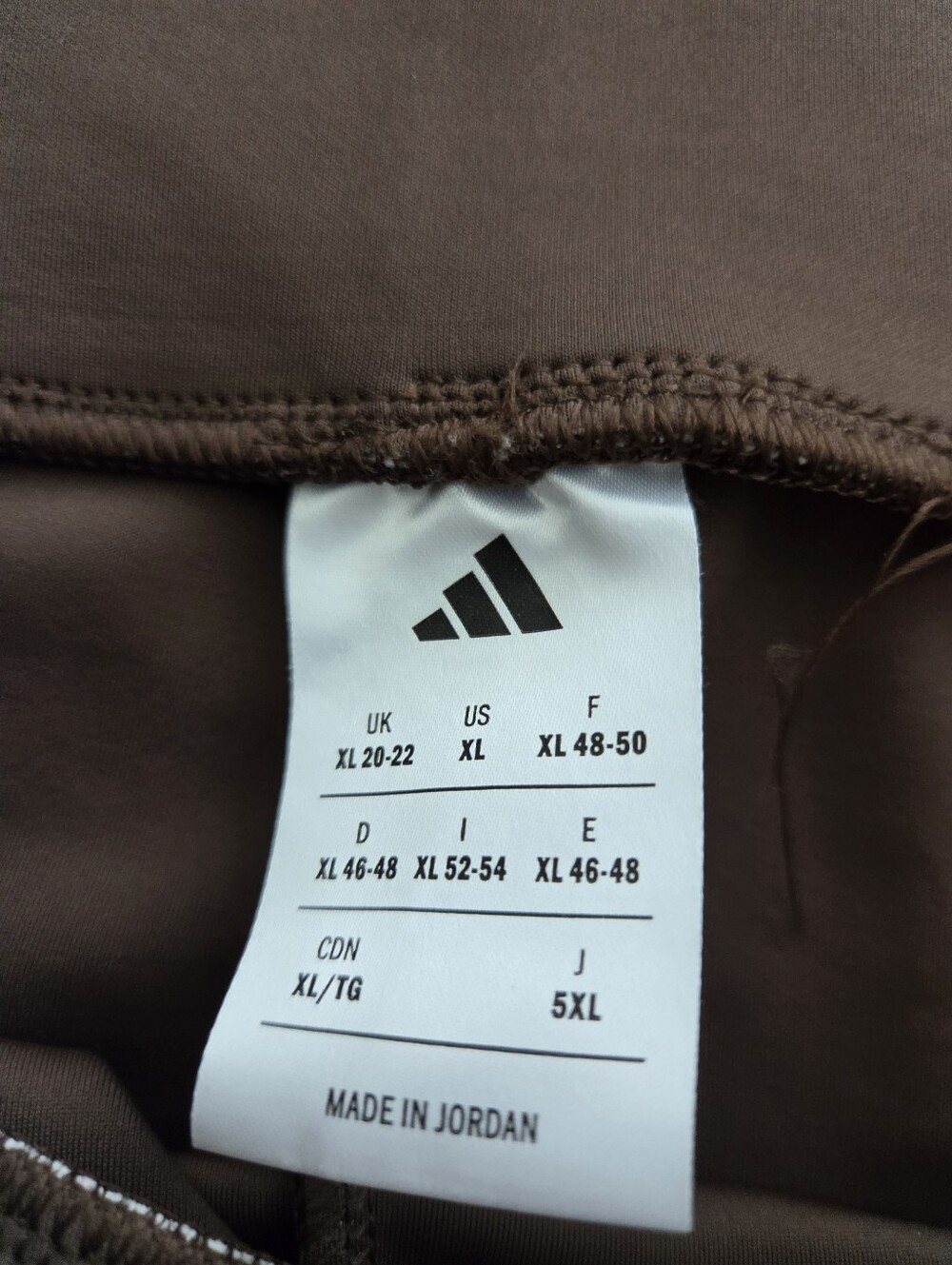 2 pair Adidas Wide Leg Pants sz XL Black and Brown - Picture 3 of 10